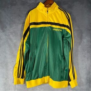 Vintage ORRO Dri-Fit Technical Sportsgear Jamaica Track Jacket Embroidered Sz XL